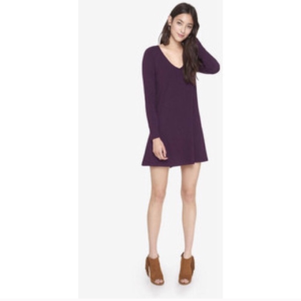 Express long sleeve dress
